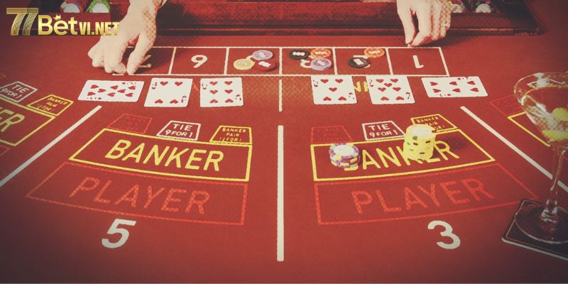 Các bước tham gia game Baccarat 77Bet không quá khó